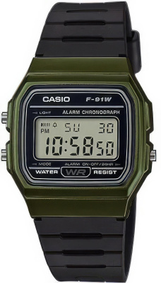 Часы наручные Casio F-91WM-3ADF 