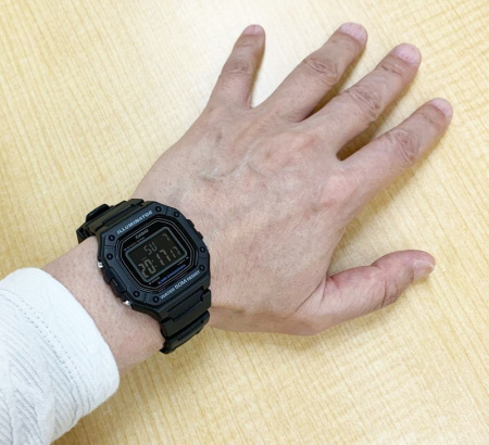 Часы наручные Casio W-218H-1BVDF