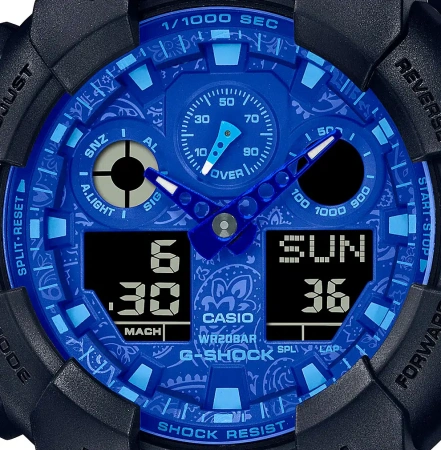 Часы наручные Casio GA-100BP-1AER