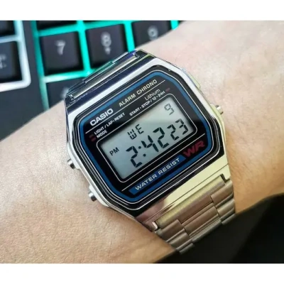 Часы наручные Casio A158WA-1DF