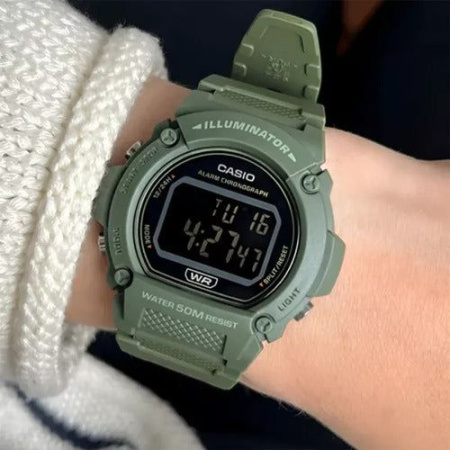 Часы наручные Casio W-219HC-3BVDF Часы наручные Casio W-219HC-3BVDF