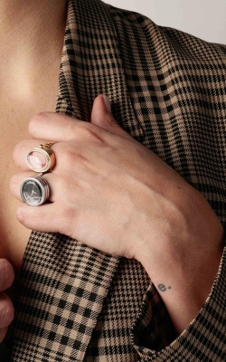 Часы-кольцо Anne Klein AK/5125RINGBK