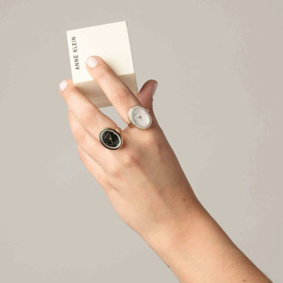 Часы-кольцо Anne Klein AK/5126RINGBL