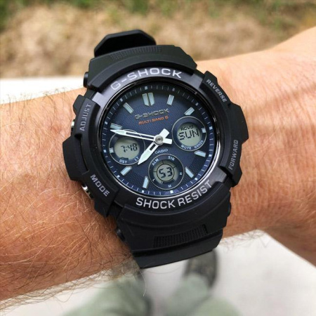 Часы наручные Casio AWG-M100SB-2AER