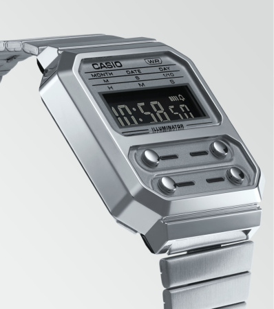 Часы наручные Casio A100WE-7BEF