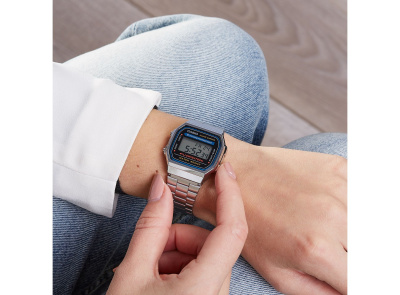 Часы наручные Casio A168WA-1YES