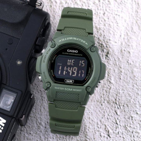 Часы наручные Casio W-219HC-3BVDF Часы наручные Casio W-219HC-3BVDF