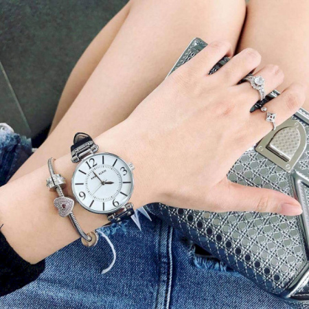 Часы наручные Anne Klein 10/9169WTBK Часы наручные Anne Klein 10/9169WTBK