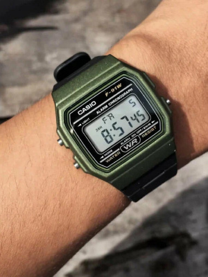 Часы наручные Casio F-91WM-3ADF 