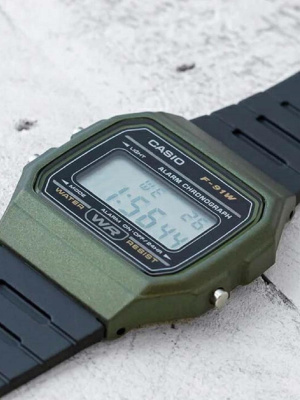 Часы наручные Casio F-91WM-3ADF 