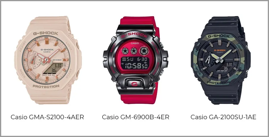 наручные часы касио джи шок